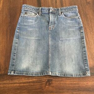 Y2K Mossimo Jean Skirt Size 8